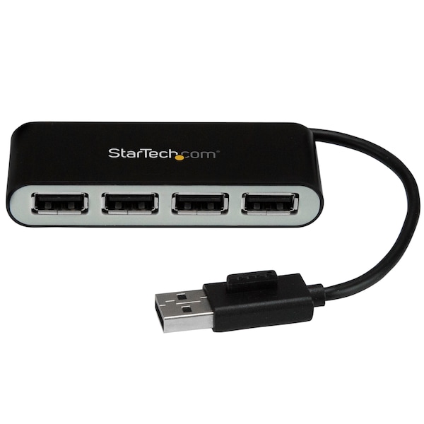 Startech.Com 4Port USB 2.0 Hub - Portable - 4 Port USB Hub - Mini USB Hub ST4200MINI2